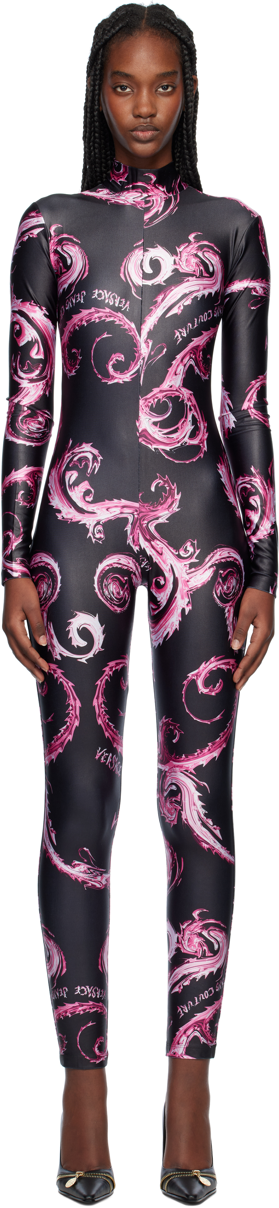 

Фиолетовый комбинезон Chromo Couture Versace Jeans Couture