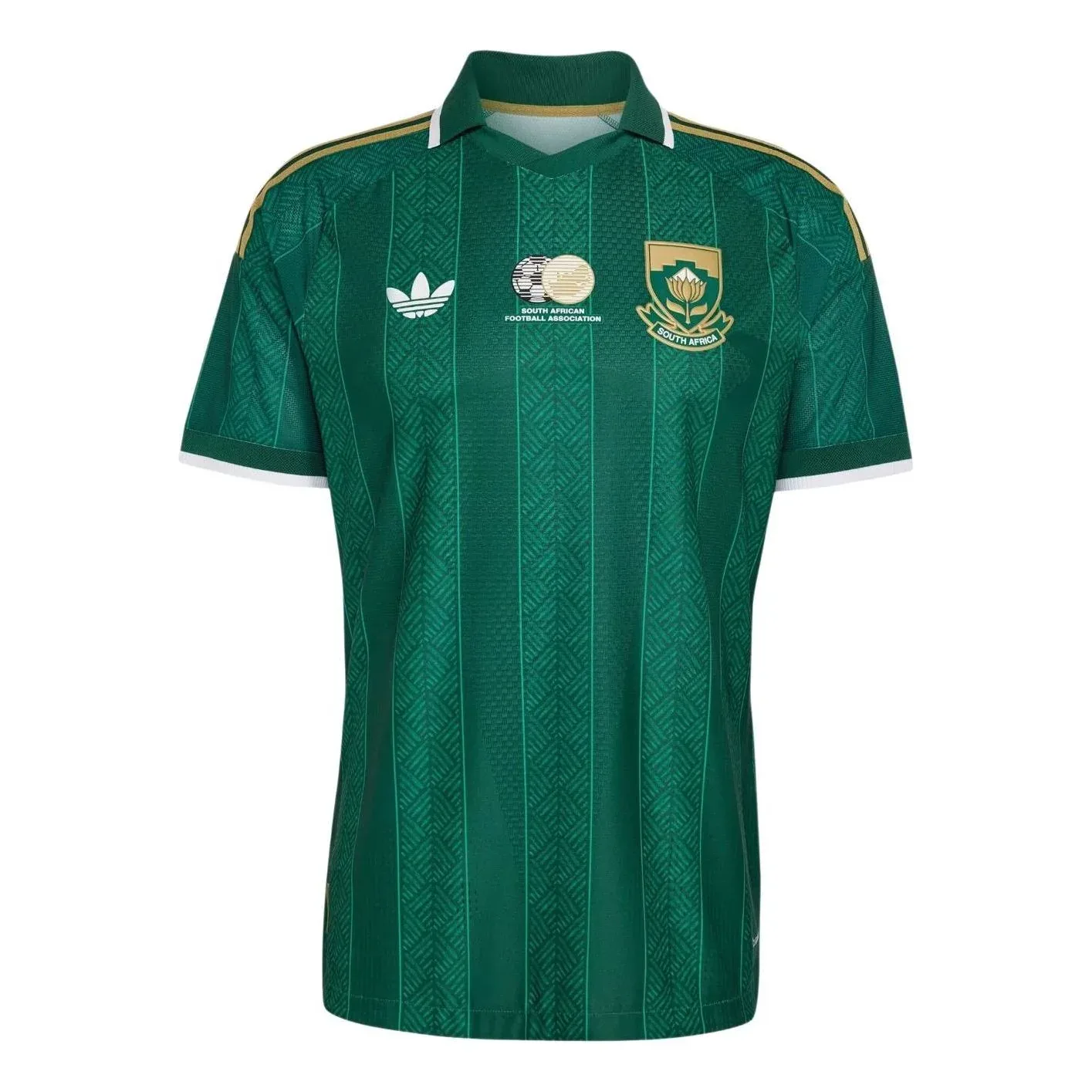Оригинальная выездная футболка Adidas сборной Южной Африки №26, цвет «Team Dark Green»
