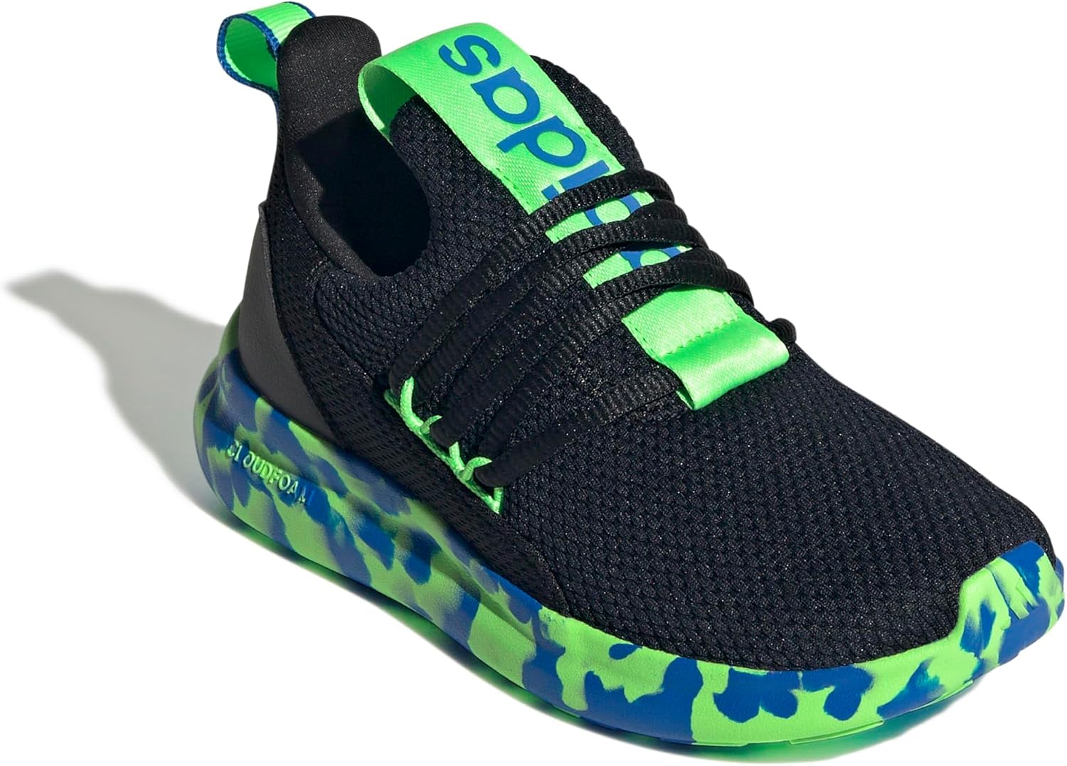 Беговые кроссовки adidas Kids Lite Racer Adapt 7.0, черный — фото 4