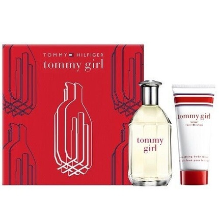 Tommy Hilfiger Girl 100 мл EDT спрей + 100 мл лосьон для тела Новый подарочный набор — фото 2