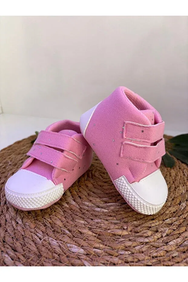 Детские тапочки для девочек розовые Bebiccino, Pink — фото 2