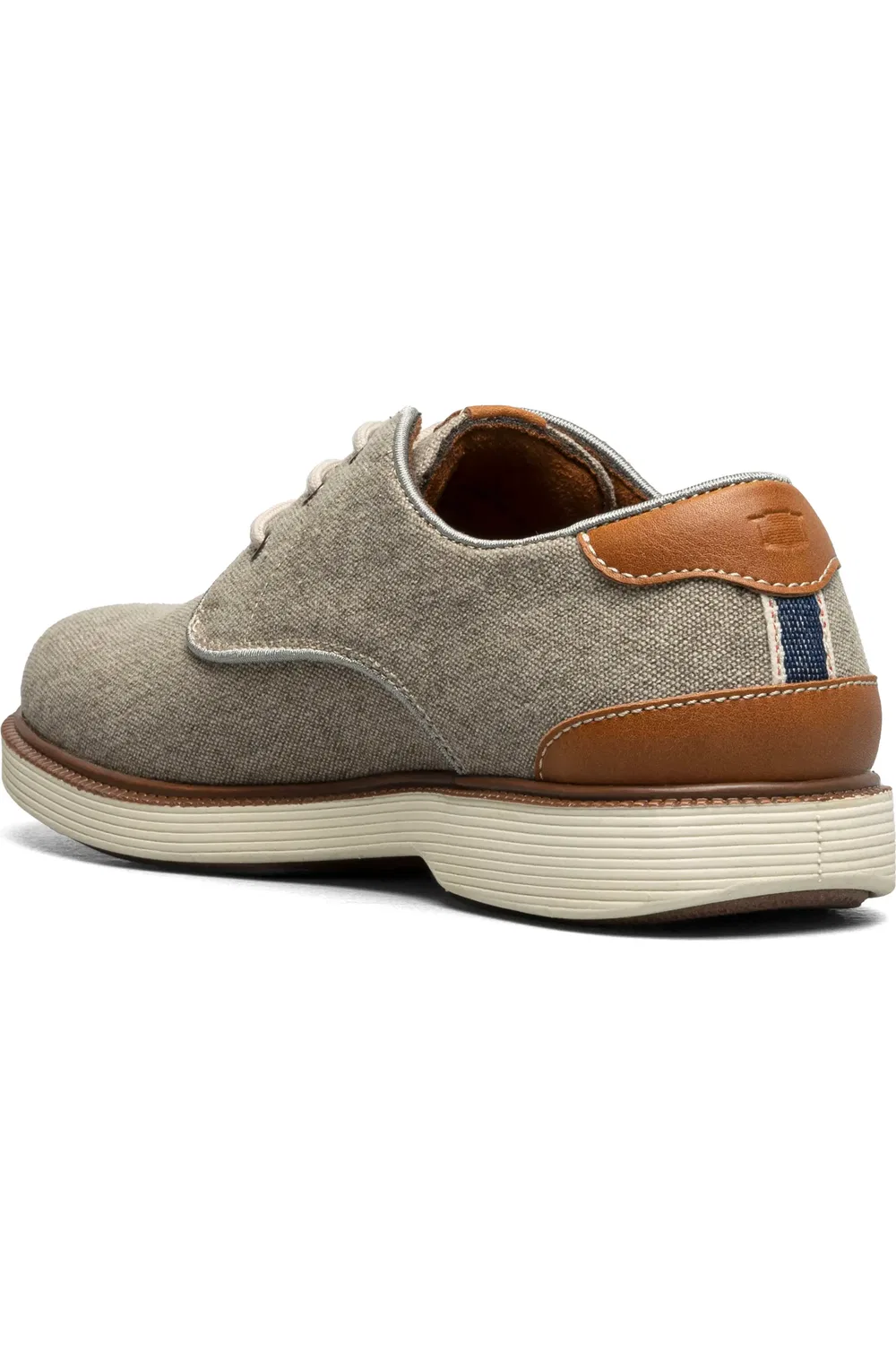 Детские туфли оксфорды на дышащей подошве Highland Florsheim, серо-коричневый — фото 2