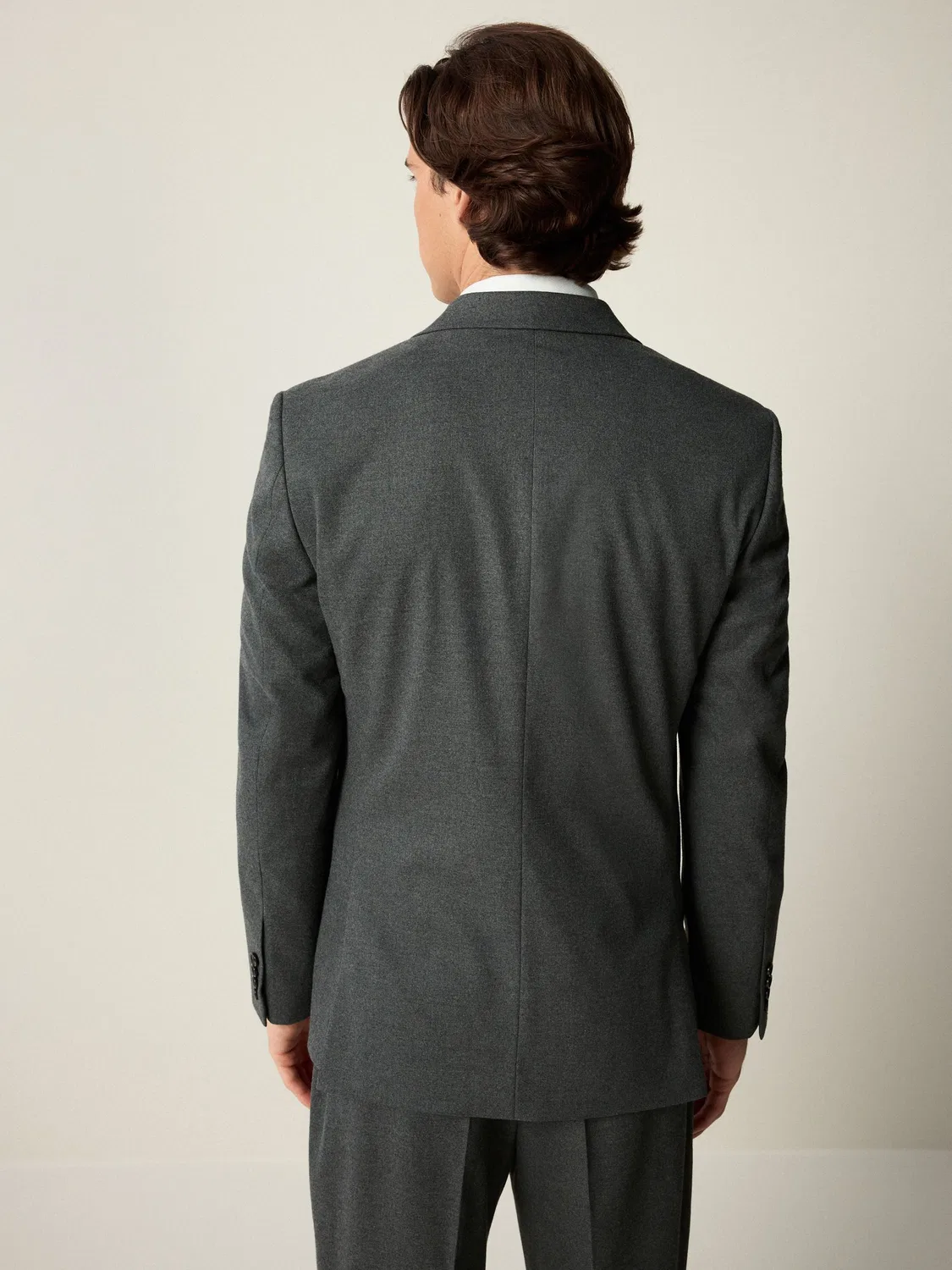 Пиджак серый, Slim Fit Next, серый — фото 3