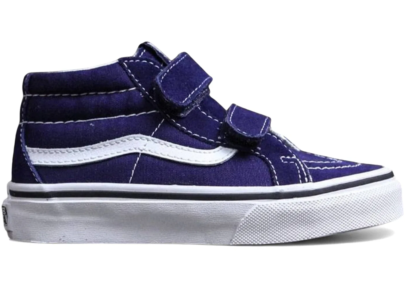 Детские кроссовки Lifestyle с высоким берцем Vans Sk8-Mid Reissue V, Blue Patriot White
