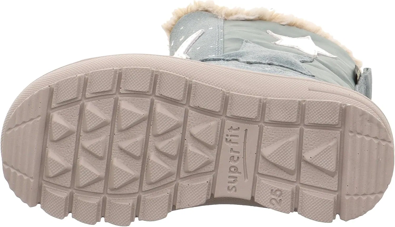 Детские зимние сапоги для девочек Snow Boot Superfit, Light Green Silver — фото 4