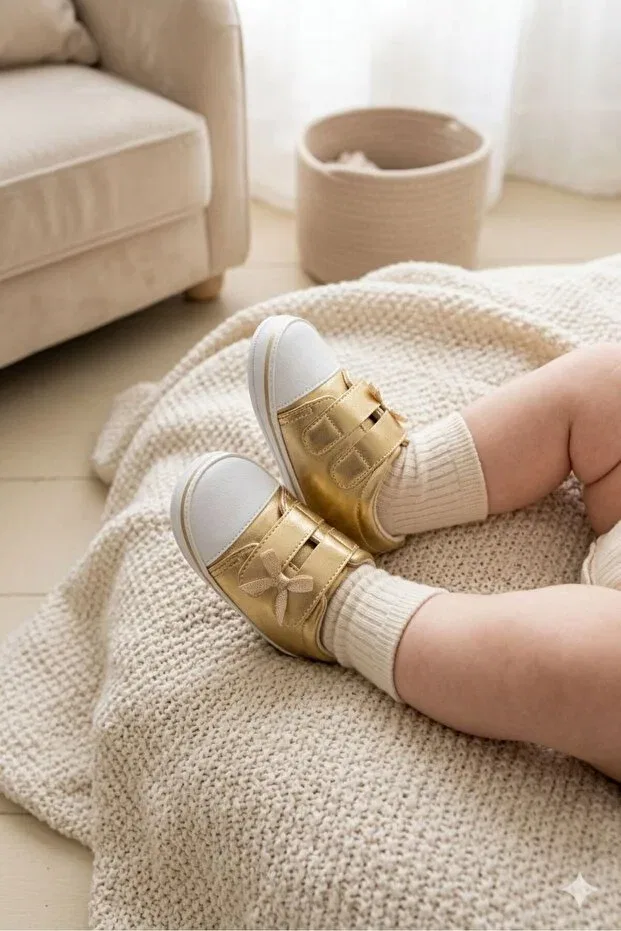 Детские туфли для мальчиков текстильные Numix Baby Kids, Yellow