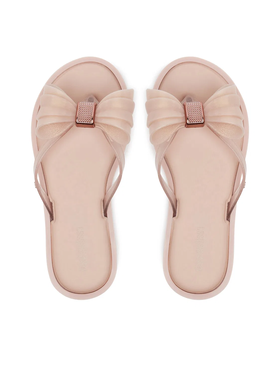 Вьетнамки для девочки Mini Flip Flop Iv Inf Melissa, бежевый