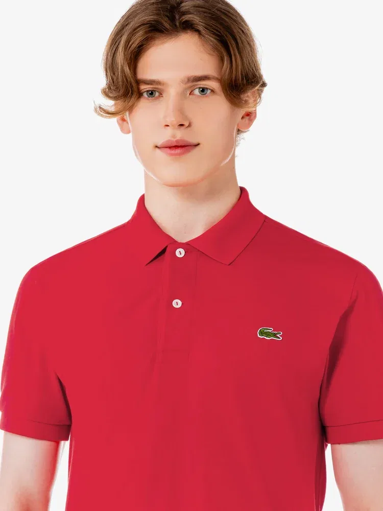 Футболка поло Regular Fit LACOSTE, Red — фото 2