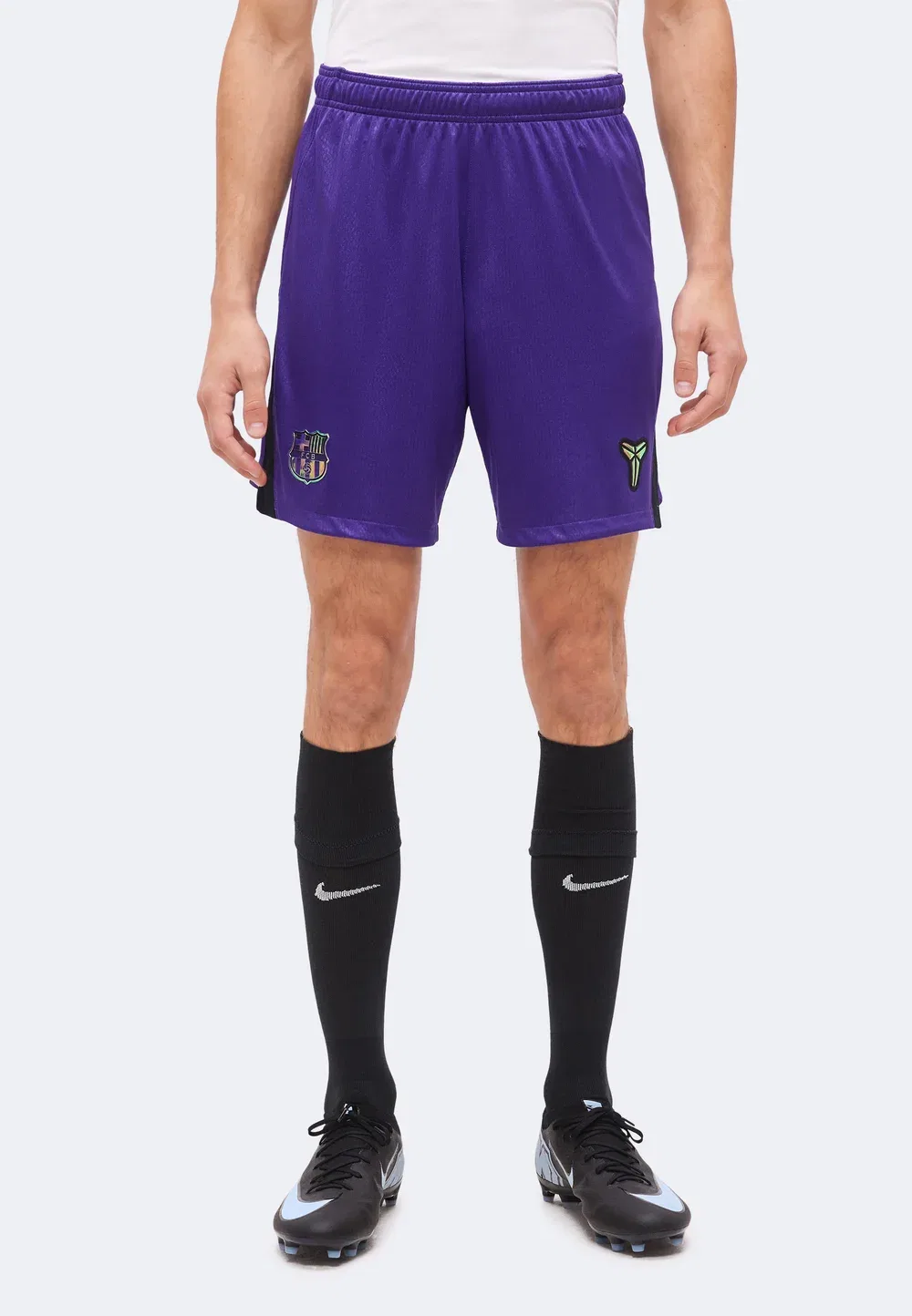 Короткие шорты FCB - клубная одежда Nike Performance, Field Purple/Black