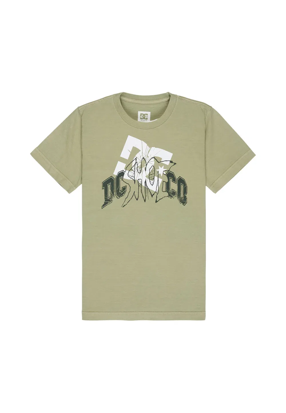 Одежда Jungen 8-16 | Топы - футболка с принтом Dc Shoes, Gld Oil Green — фото 4