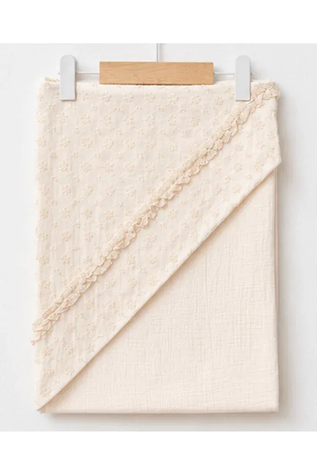 Детский комбинезон для девочек хлопковый Pugi Baby, Beige — фото 3
