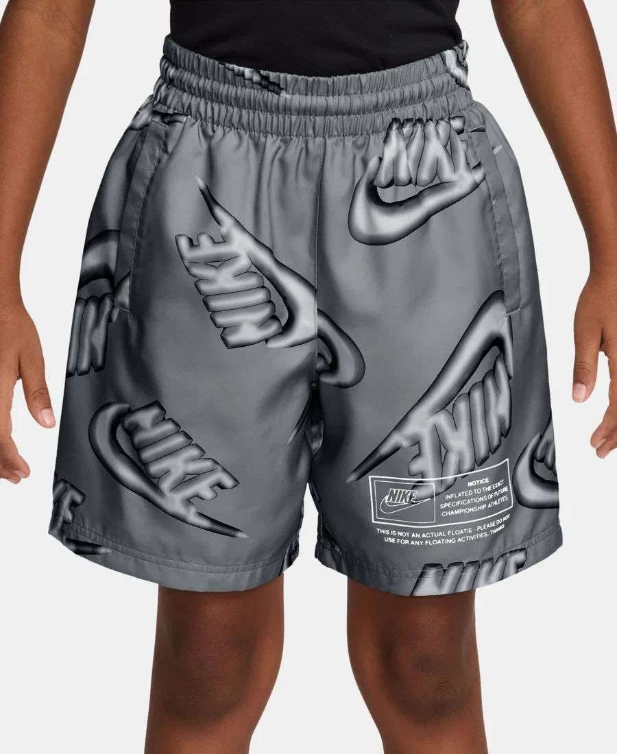 Шорты с эластичным поясом на шнурке Nike Sportswear Club, Smoke Gray White