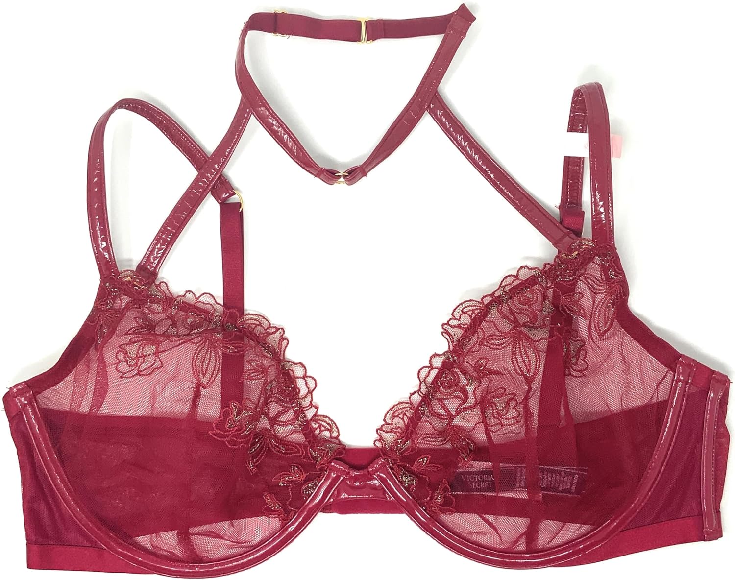 

Бюстгальтер Very Sexy Low Cut Demi от Victoria's Secret, Red/Gold