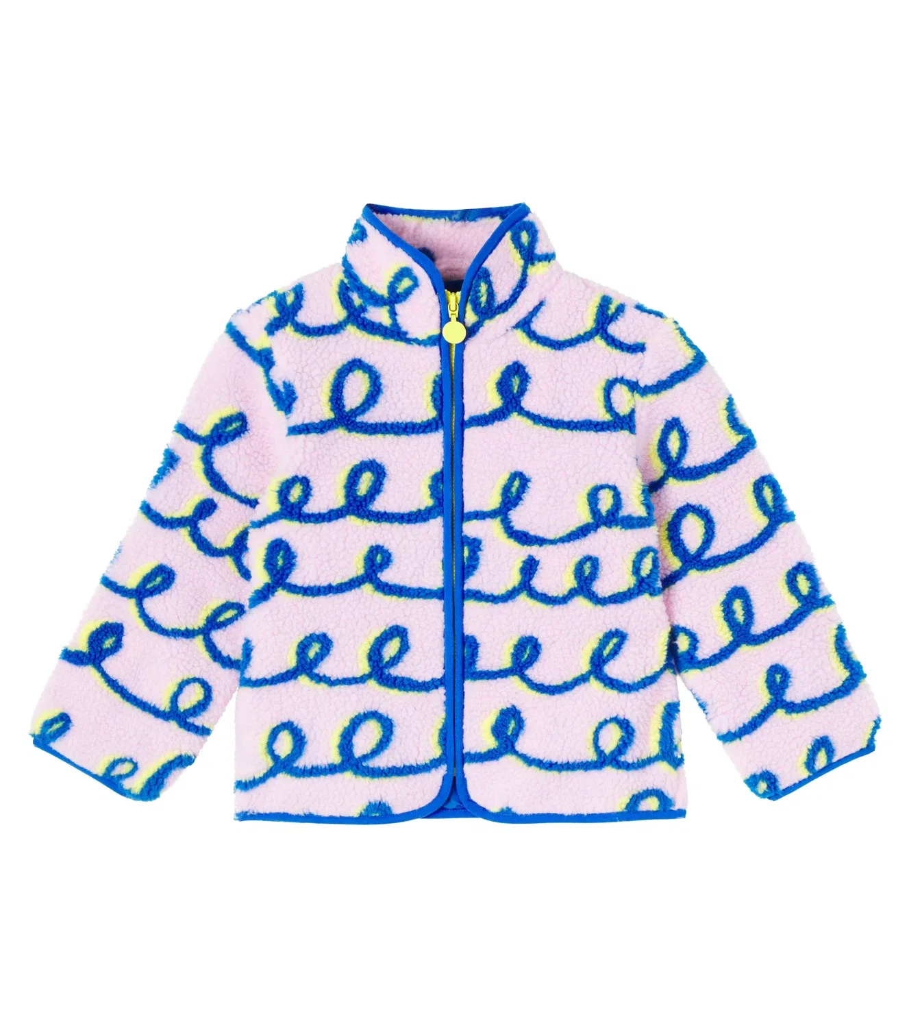Легкая куртка с принтом Swiggle Stella Mccartney Kids, розовый