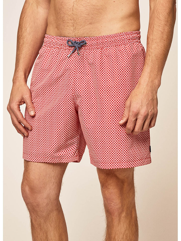 

Hackett London Плавки красно-белого цвета