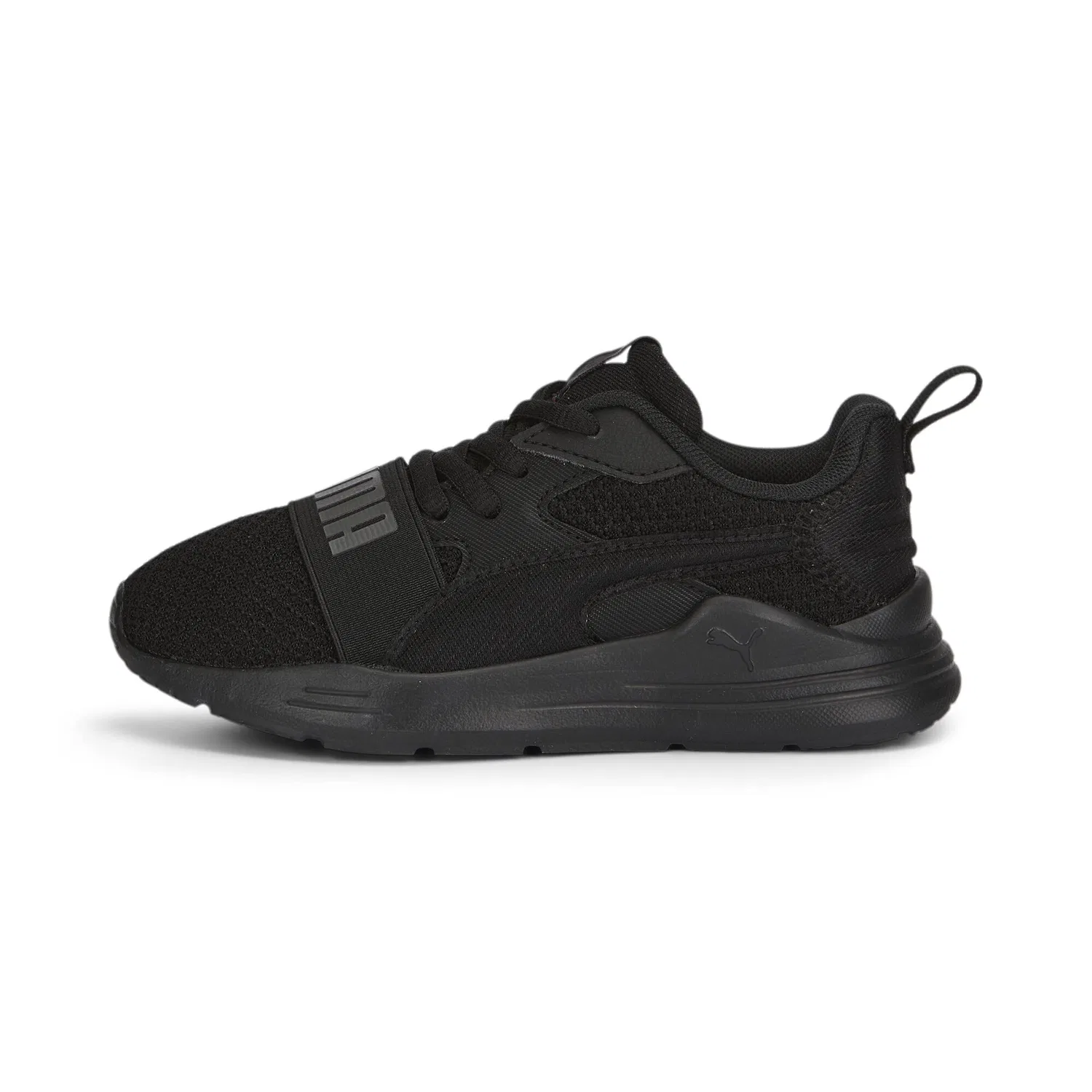 Детские кроссовки для мальчиков с сетчатым верхом Wired Run PUMA PUMA Black PUMA Black Grey Shade