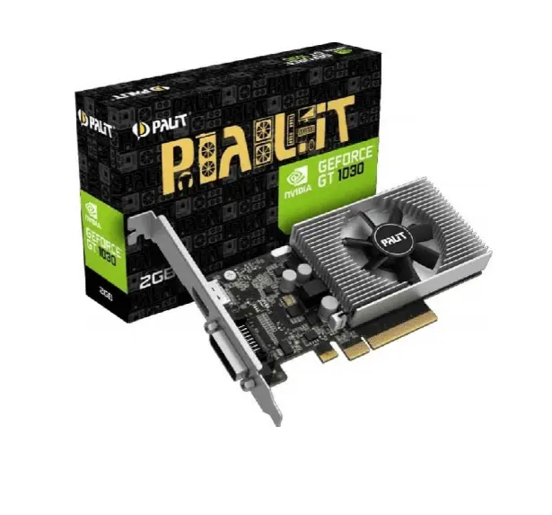 

Видеокарта Palit NVIDIA GeForce GT 1030, PA-GT1030 2GD4, 2ГБ, DDR4, Low Profile, Ret NEC103000646-1082F