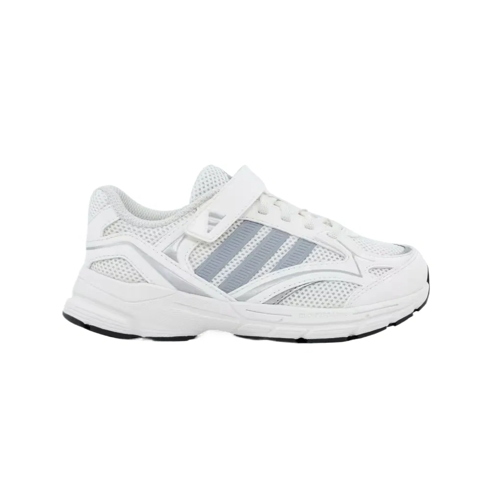 Детские кеды из полиэстера Core White/Silver Metal Paint/Halo Silver Adidas, Core White/Silver Metal Paint/Halo Silver — фото 3