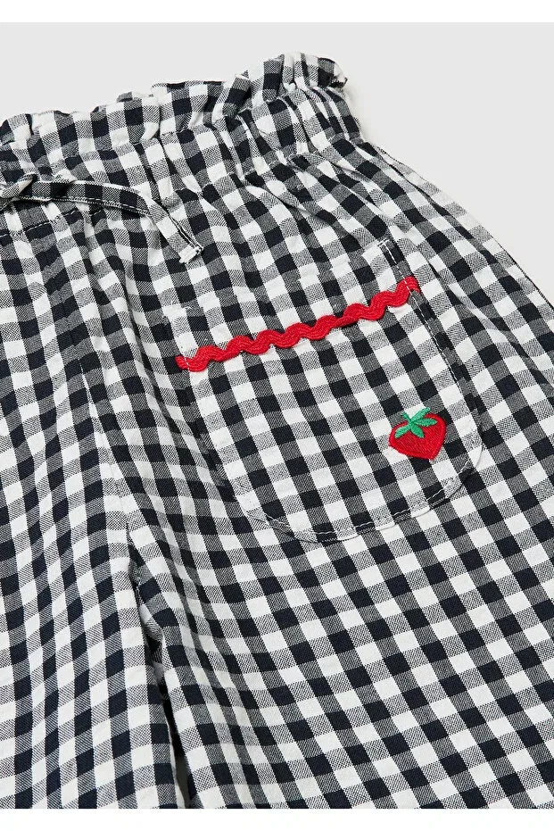 Детские брюки для девочек с принтом United Colors Of Benetton, Gray — фото 3
