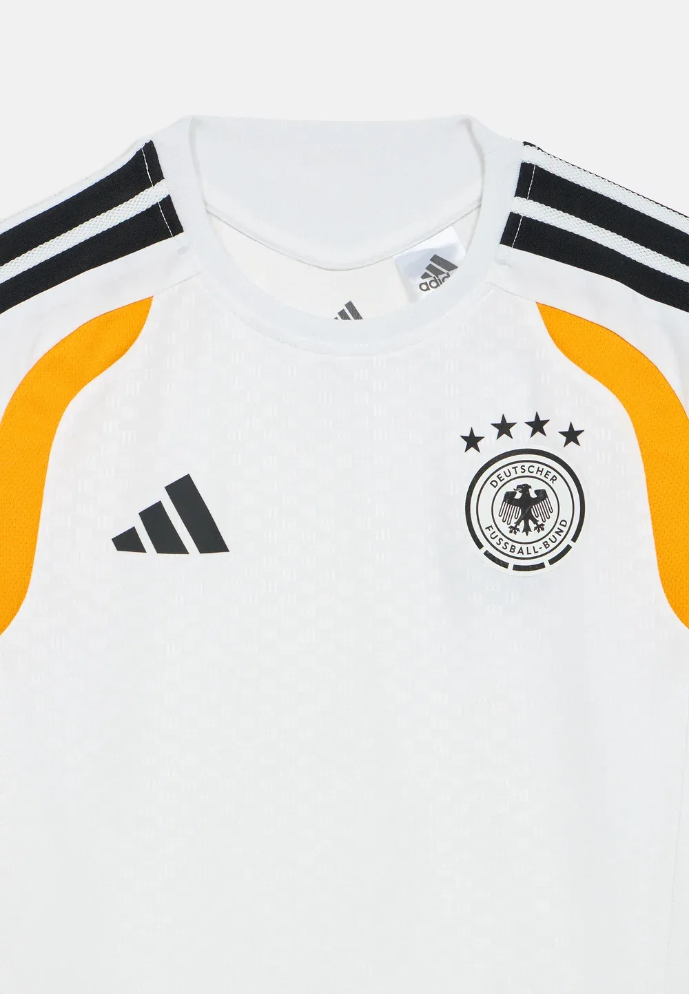 Футболка унисекс для тренировок Germany Tiro Adidas Performance, White — фото 4