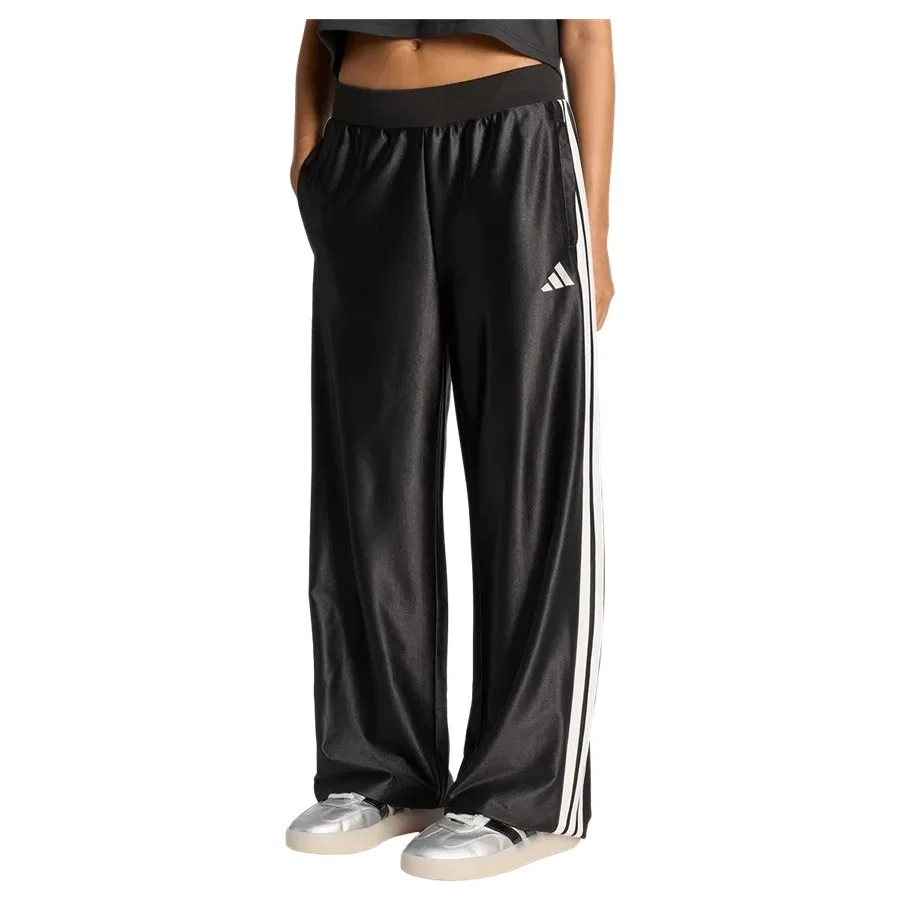 Детские спортивные штаны adidas JG Glam Pant, Черный — фото 2