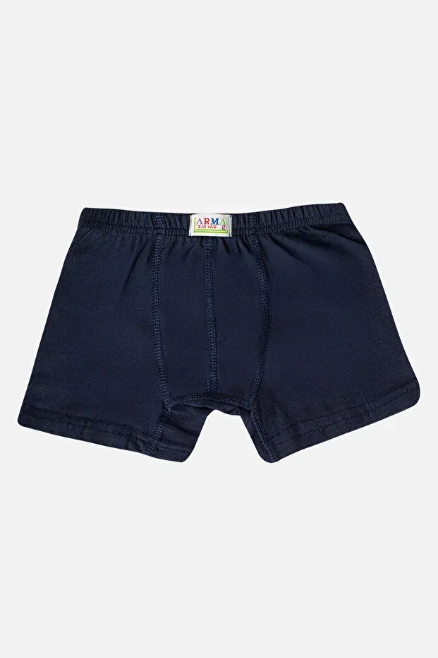 Детские боксеры для мальчиков хлопковые 6 шт. Arma Yıldız, Navy Blue — фото 4