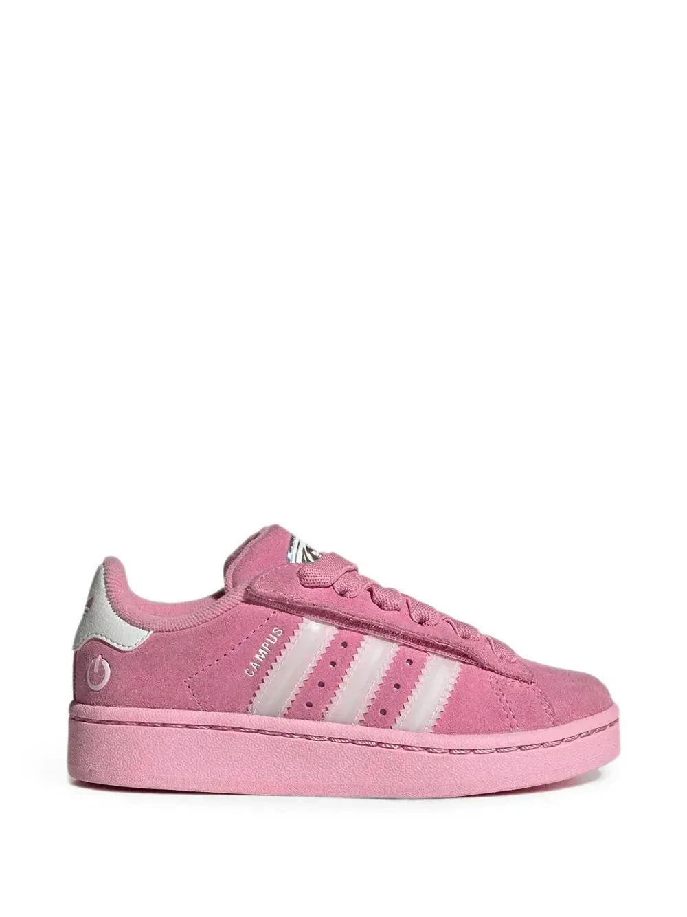 Кроссовки adidas Kids Campus 00s с низким верхом и светодиодной подсветкой, розовый
