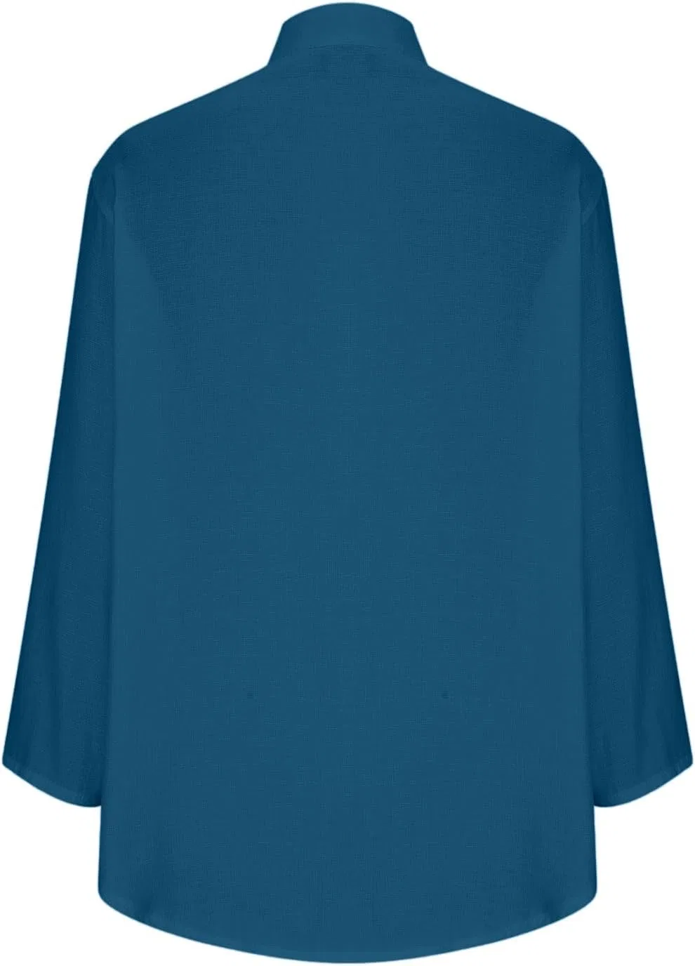 Женская туника свободного кроя с пуговицами Pelang, Blue — фото 3