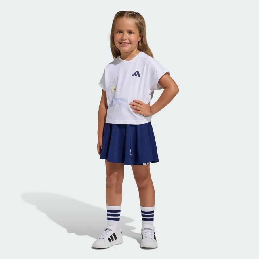 Спортивный комплект Disney Frozen JZ3543 adidas, Бело-синий