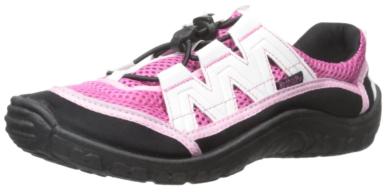Детские кроссовки для мальчиков с шнуровкой Brille Northside, Fucsia Bianco