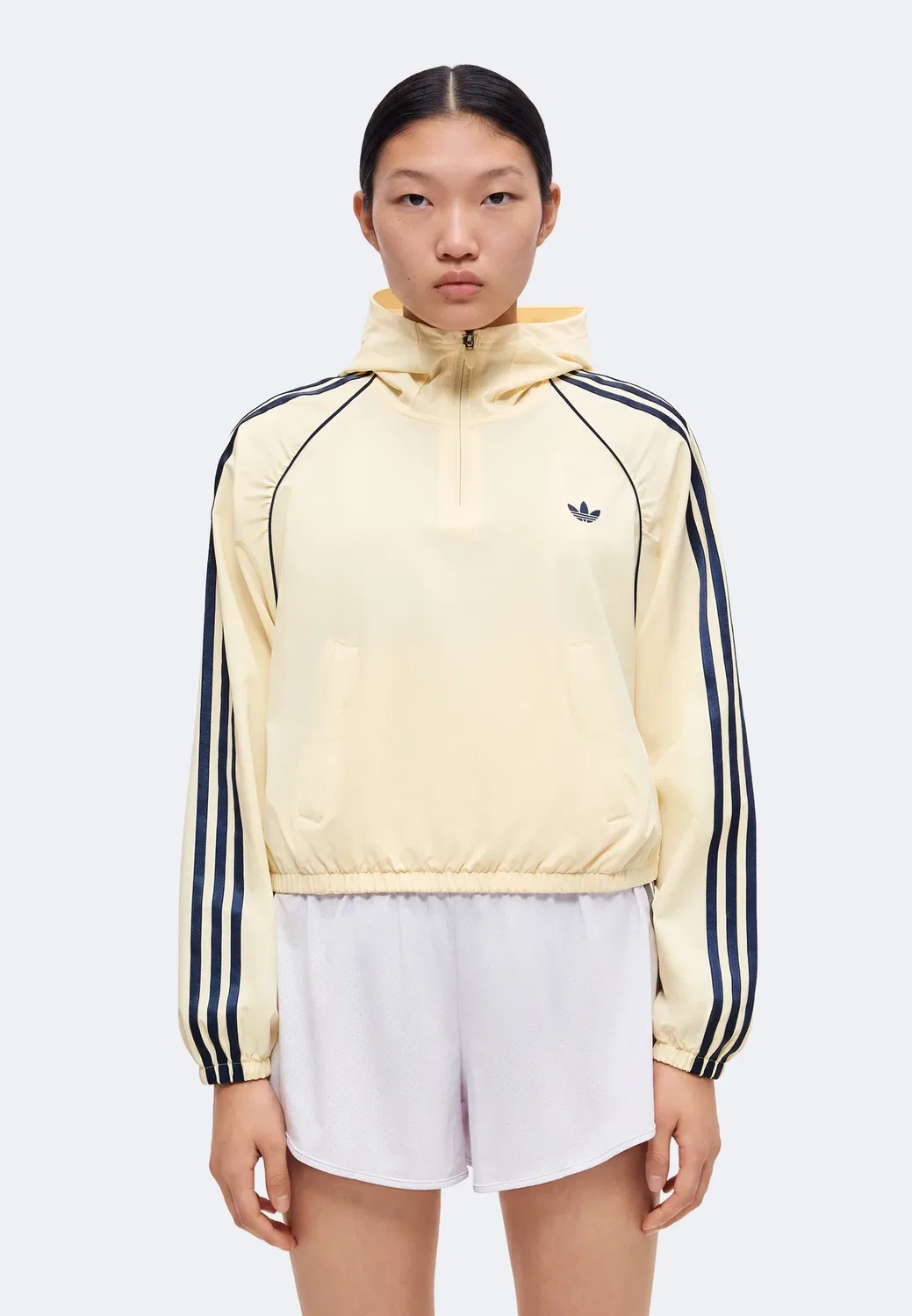 Оригинальная спортивная накидка - худи Adidas Performance, Warm Vanilla