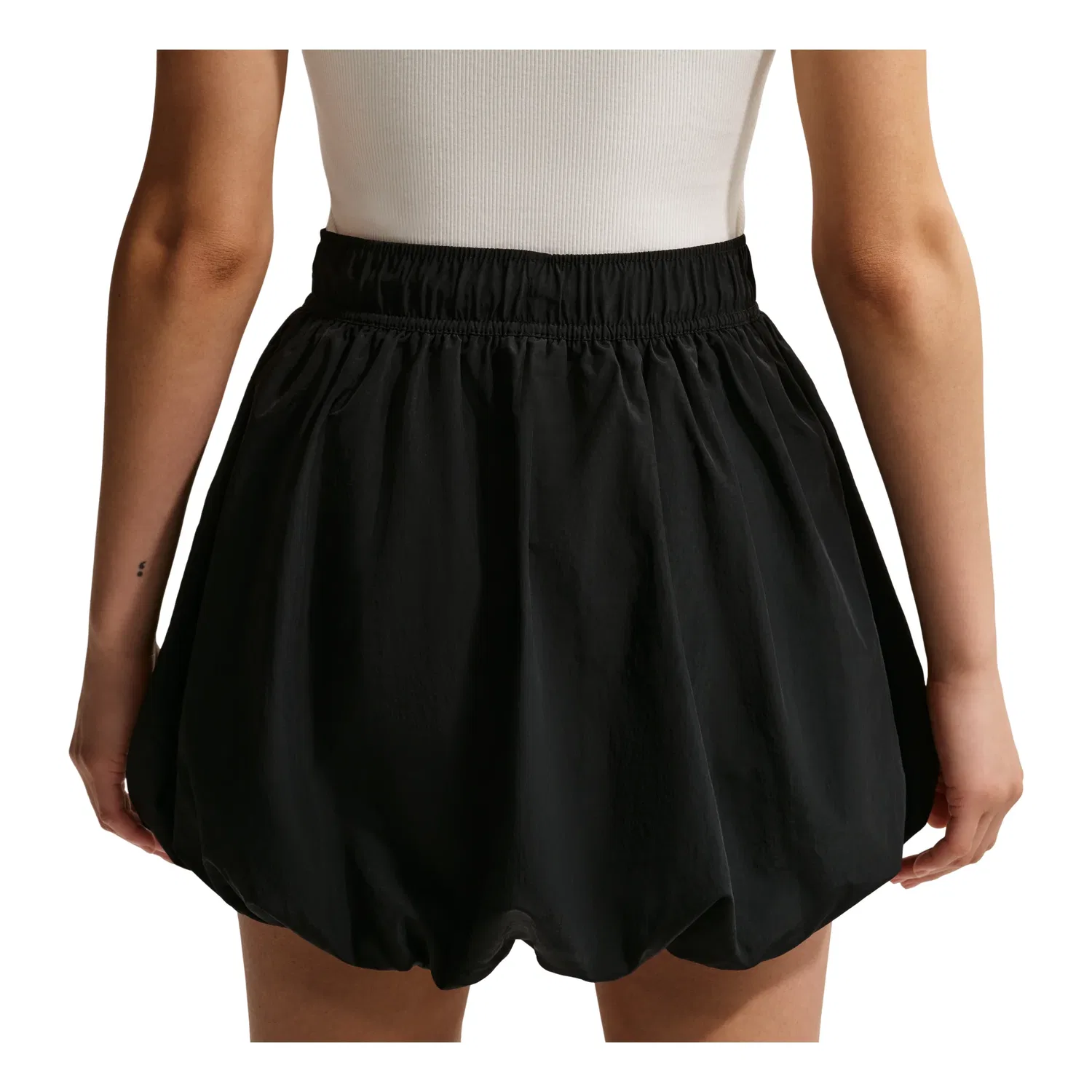 Женская юбка Sportswear Loose Bubble Skirt 'Black' Nike, черный — фото 2