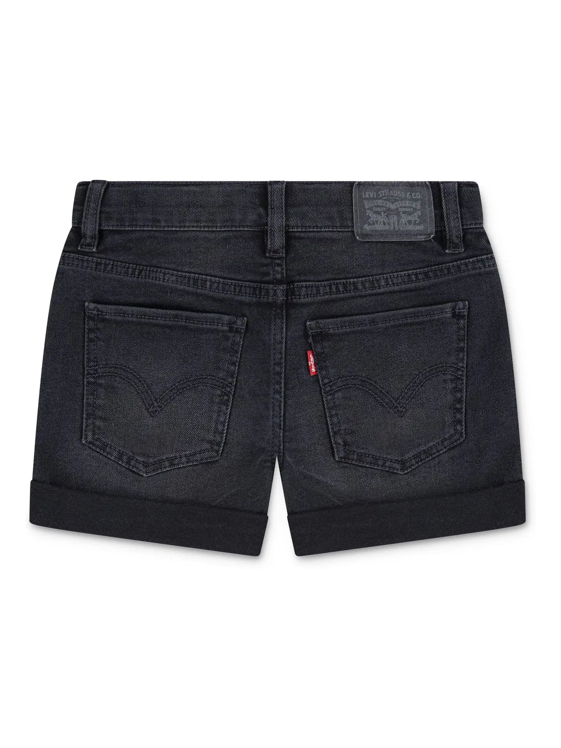 Шорты джинсовые Girlfriend Levi's, черный — фото 2