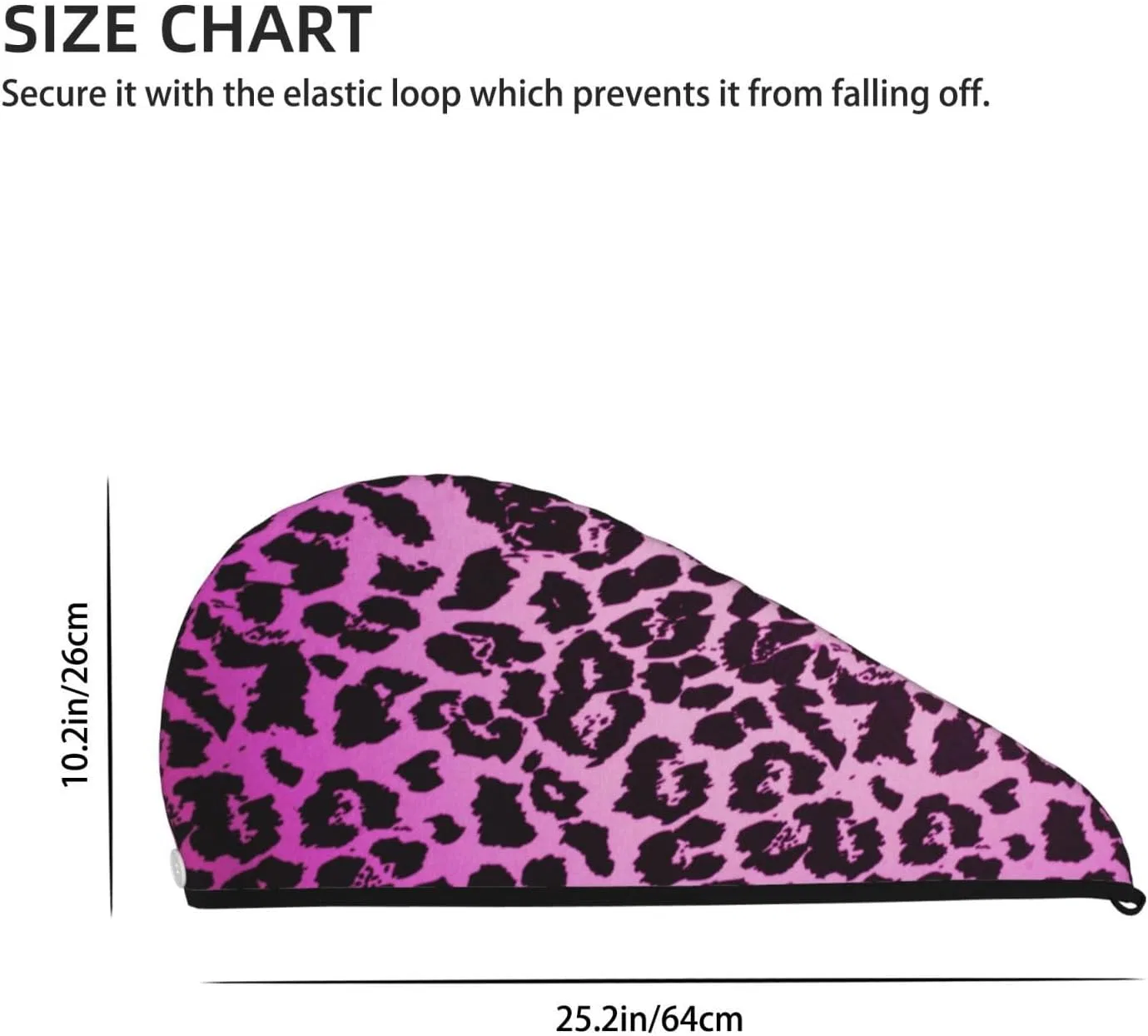 Шапочка для душа Lila Leopard, YoupO — фото 4