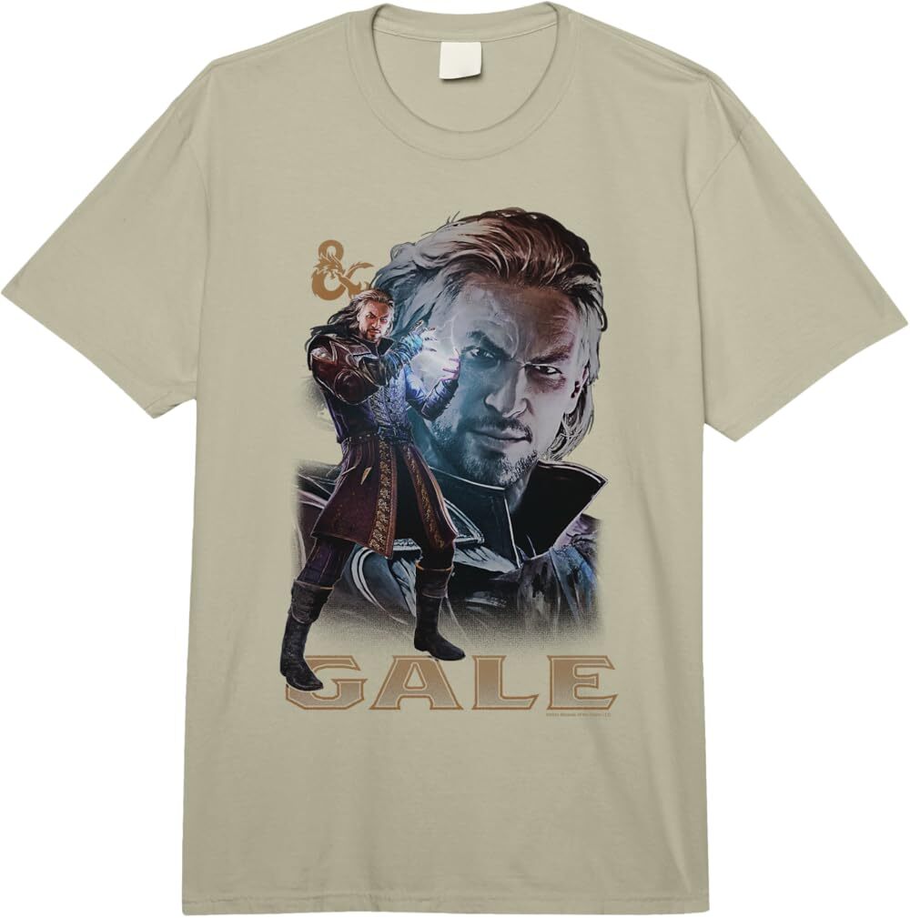 

Футболка Dungeons & Dragons Baldur's Gate III Gale, светло-зеленый