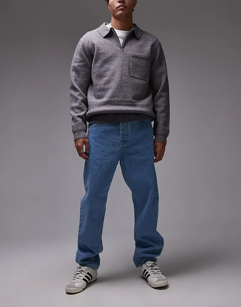 

Carhartt WIP – Newel – Узкие зауженные джинсы светло-голубого цвета со свободным кроем