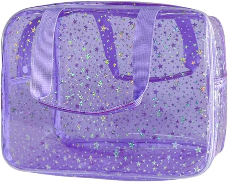 Водонепроницаемая косметичка из ПВХ со звездным узором Toteprint, B025-284-16