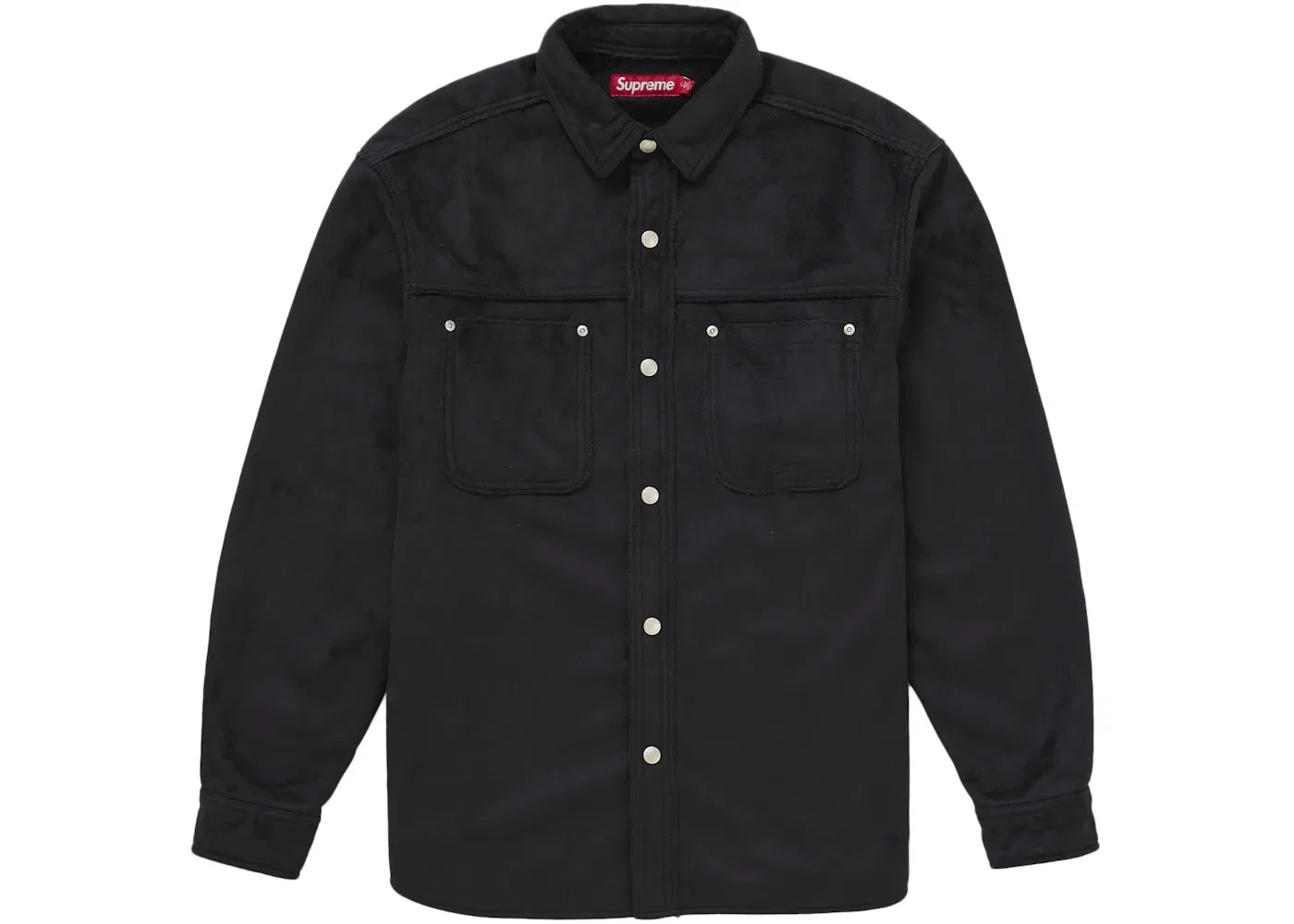 Мужская рубашка из искусственной замши Supreme Shirt, Black
