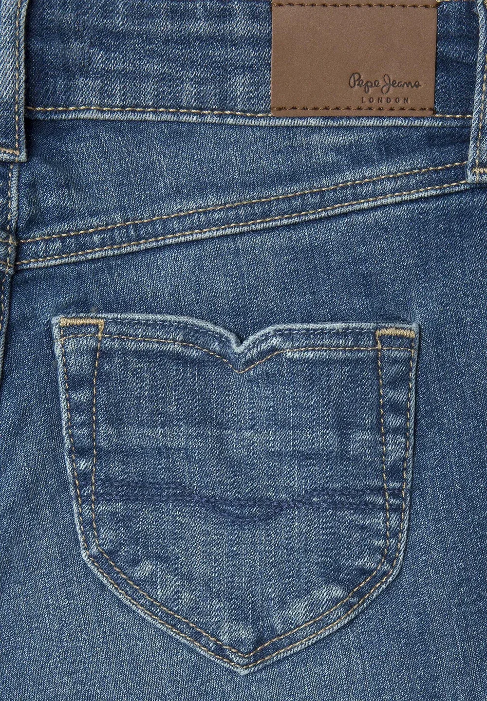 Узкие джинсы Pepe Jeans, Faded Oxford Blue — фото 4