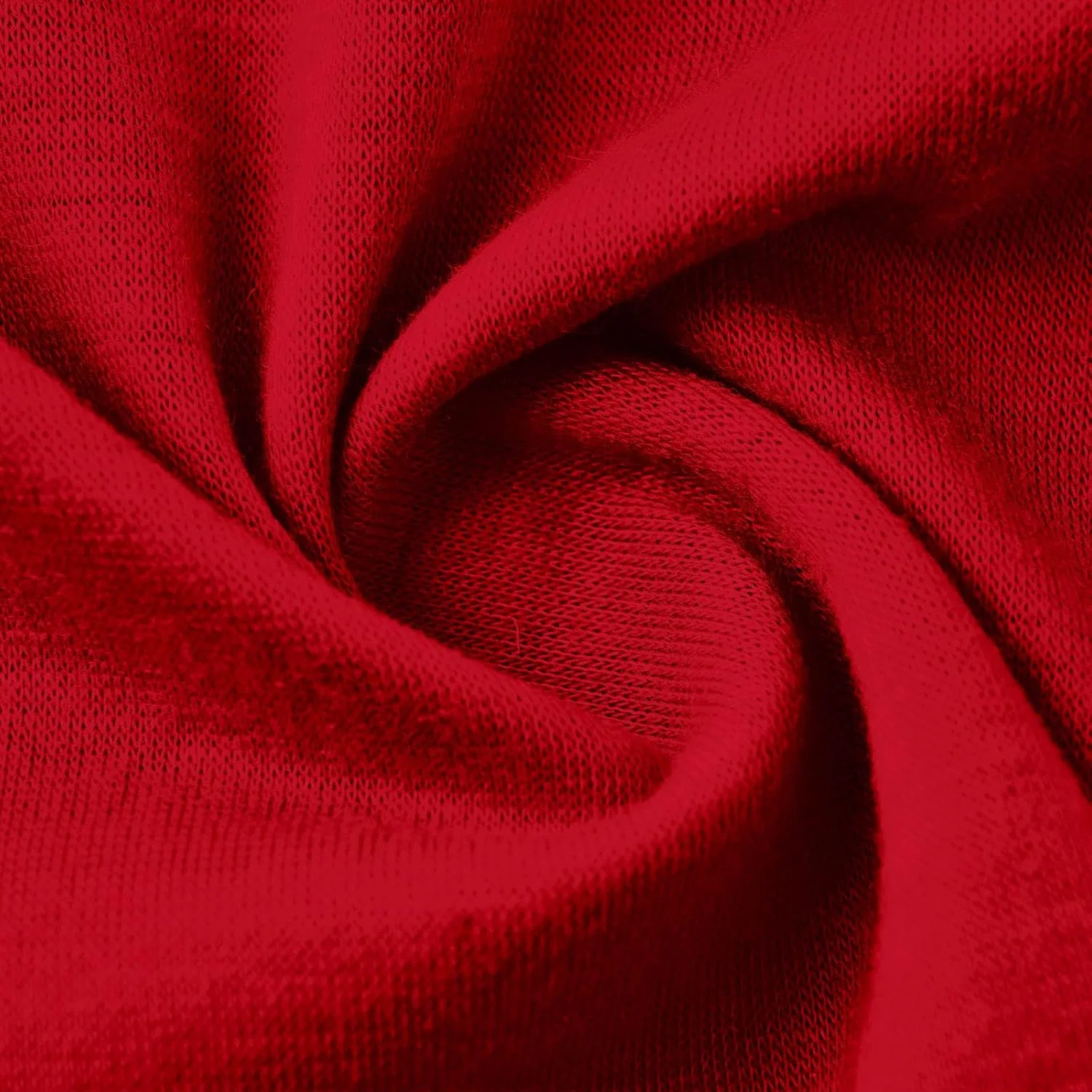 Женская футболка с вырезом и открытыми плечами, Color Block, красный — фото 2
