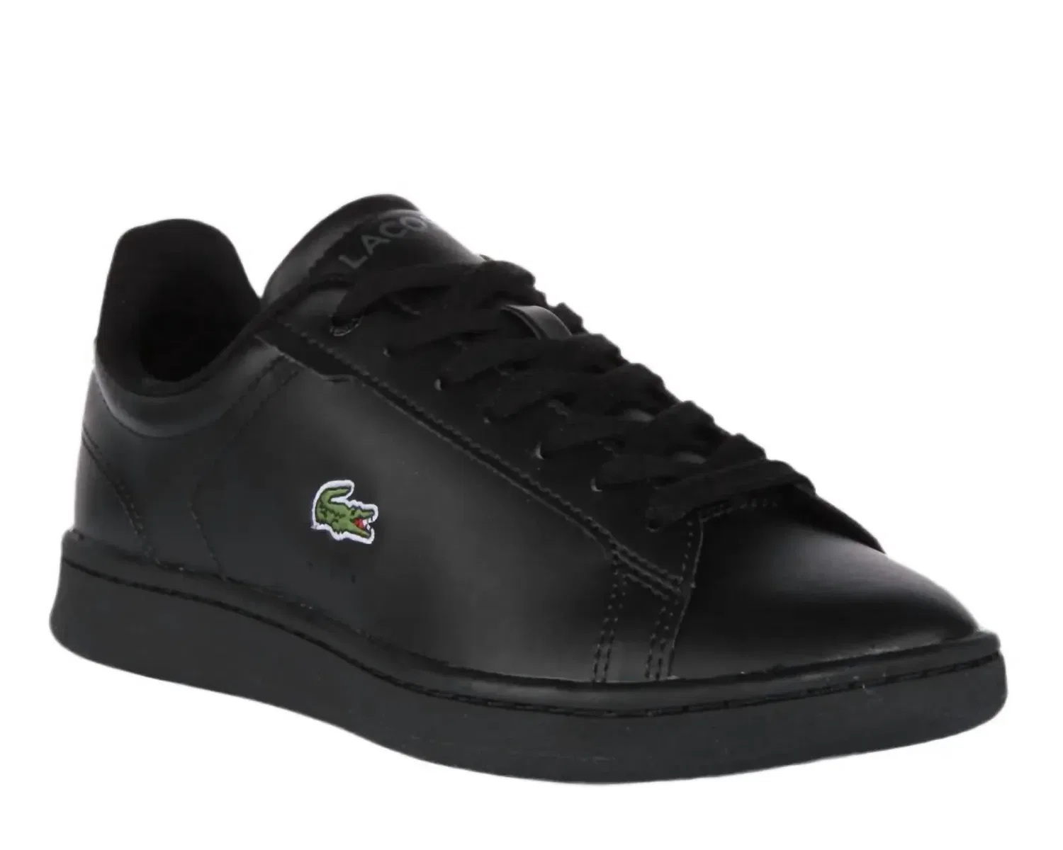 Детские кроссовки для девочек на плоской подошве Carnaby Pro Bl 23 1 Suj Lacoste, черный — фото 2