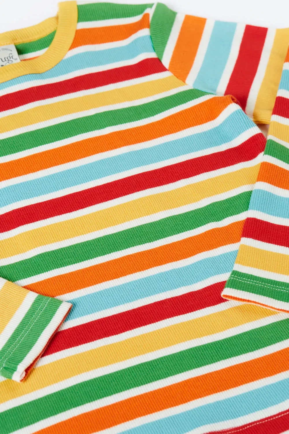 Детский лонгслив Rainbow Rib Frugi, Multi — фото 3