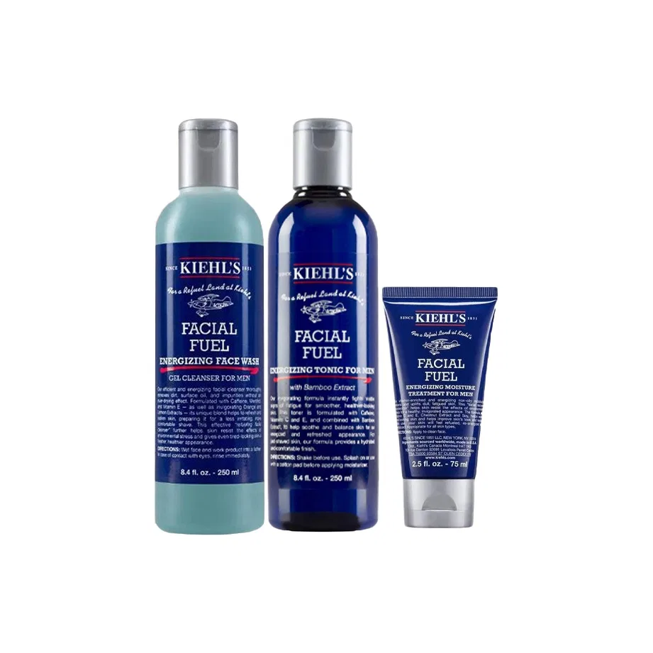 Мужской набор средств по уходу за кожей Kiehl's, с лосьоном 75 мл