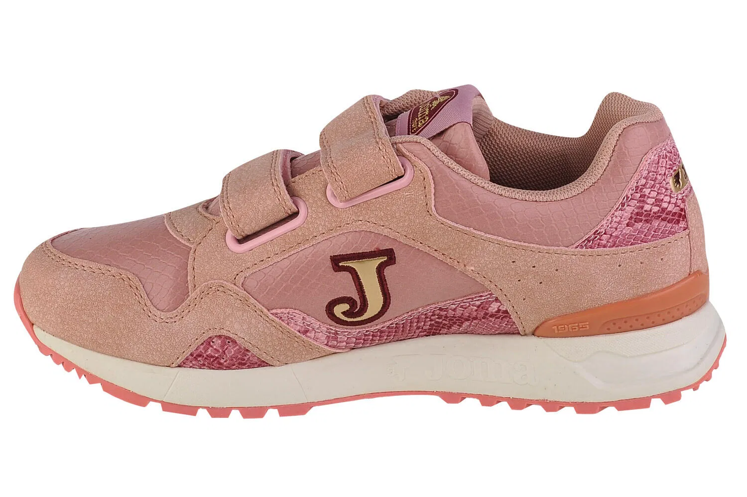 Детские кроссовки для девочек с технологией Durability Joma 6100 Jr 22 J6100S, Rosa — фото 2