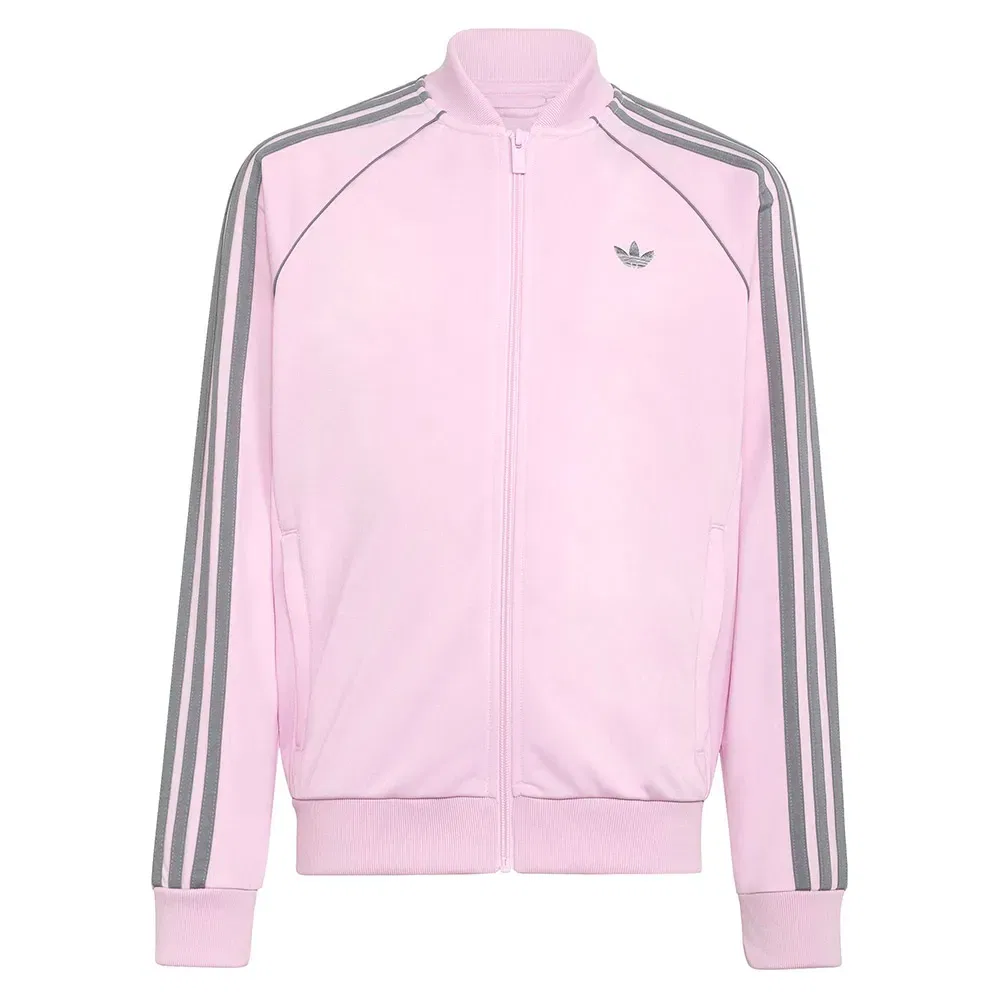 Худи на молнии Adidas Originals, розовый — фото 3