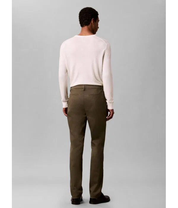 Мужские брюки чинос Slim Fit Calvin Klein, Verde Oliva — фото 3