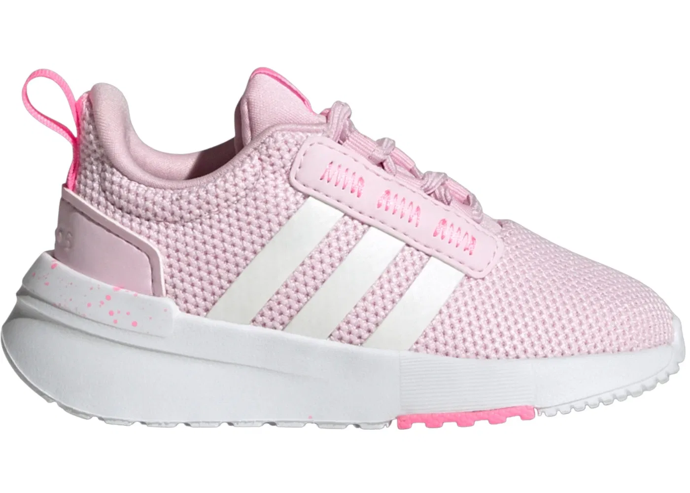 Детские кроссовки с сетчатым верхом Adidas Racer TR21, Clear Pink/Zero Metalic/Beam Pink