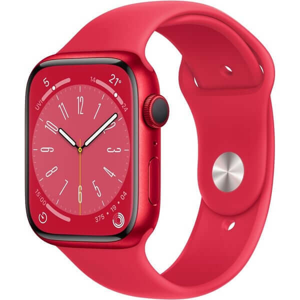 

Умные часы Apple Watch Series 8 (GPS), 45 мм, (PRODUCT)RED Aluminum Case/(PRODUCT)RED Sport Band - R, Красный, Умные часы Apple Watch Series 8 (GPS), 45 мм, (PRODUCT)RED Aluminum Case/(PRODUCT)RED Sport Band - R