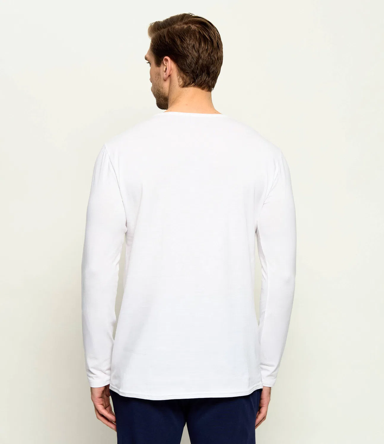 Комплект лонгсливов из 3 штук с длинным рукавом Tommy Hilfiger, Bianco — фото 4
