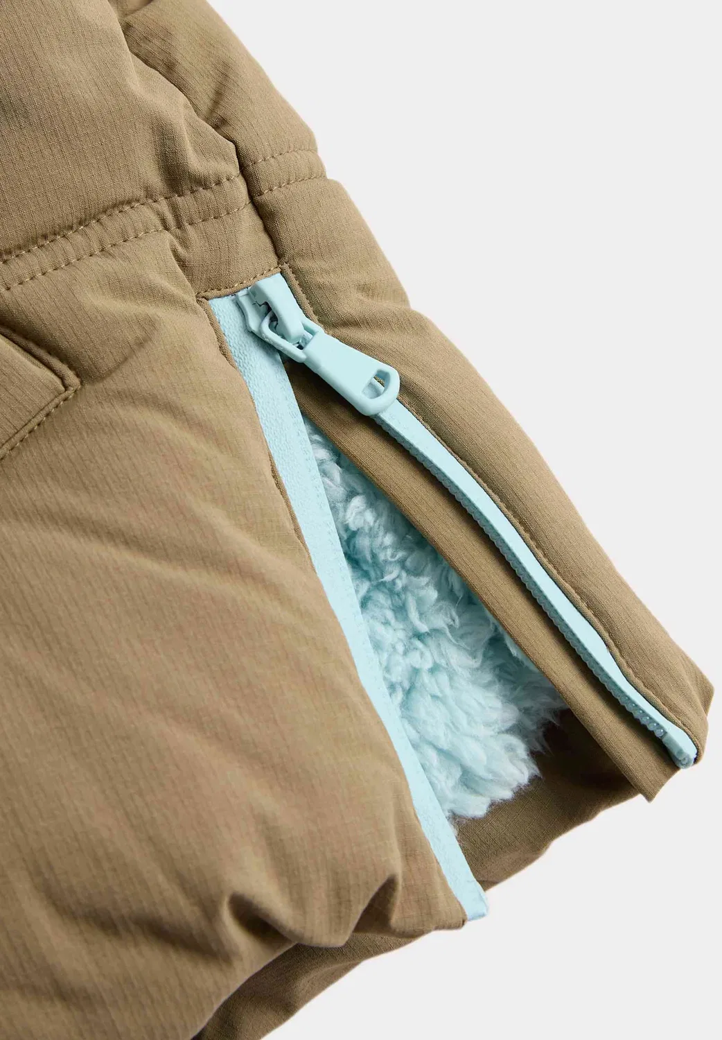 Зимняя куртка унисекс Marks & Spencer, Khaki — фото 3